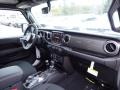 Black 2023 Jeep Wrangler Unlimited Sahara 4x4 Dashboard