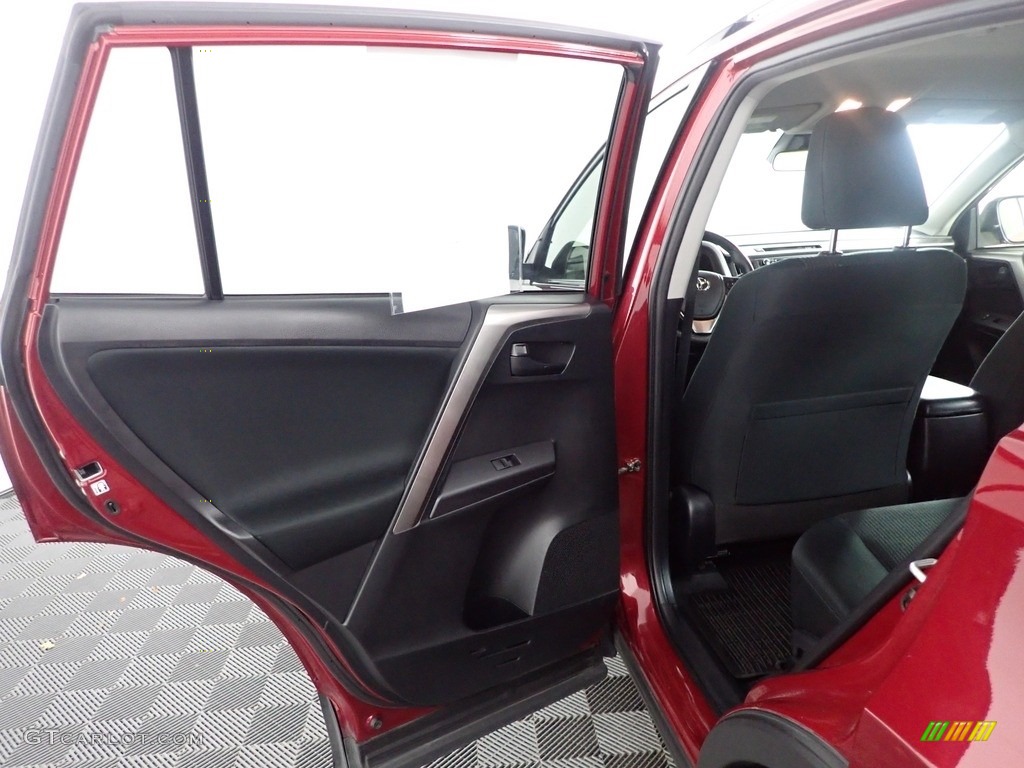 2018 RAV4 LE - Ruby Flare Pearl / Black photo #21