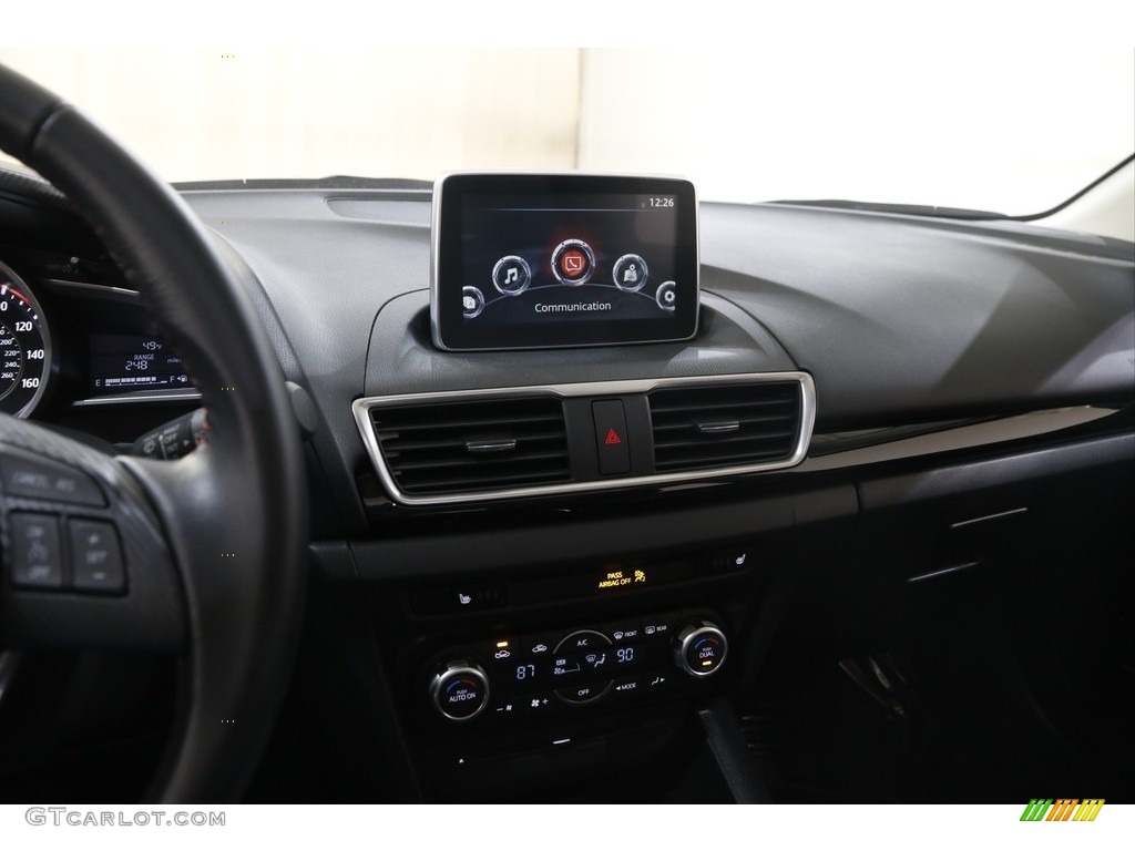 2015 MAZDA3 i Grand Touring 5 Door - Titanium Flash Mica / Black photo #9