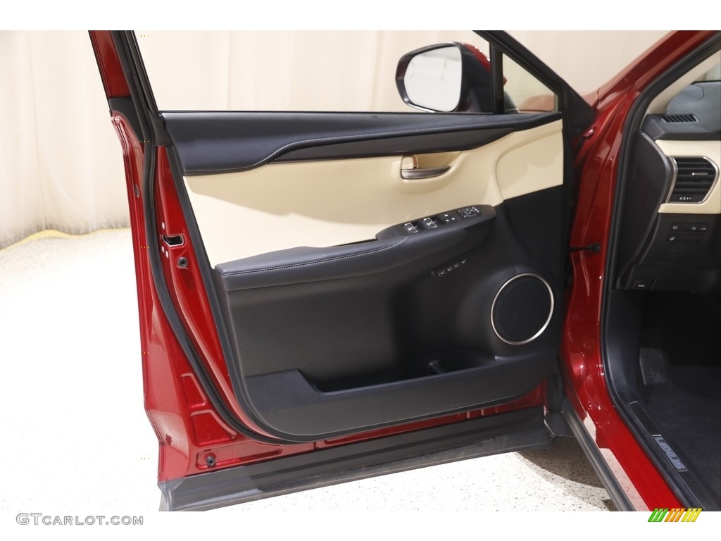 2019 NX 300h Hybrid AWD - Matador Red Mica / Creme photo #4