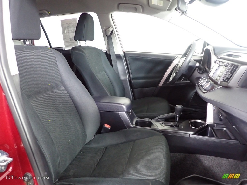 2018 RAV4 LE - Ruby Flare Pearl / Black photo #25