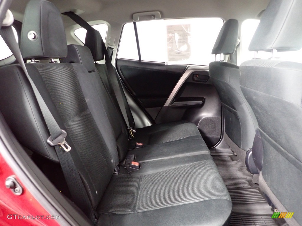 2018 RAV4 LE - Ruby Flare Pearl / Black photo #27