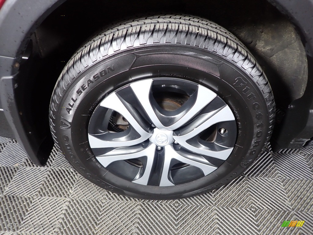 2018 RAV4 LE - Ruby Flare Pearl / Black photo #28
