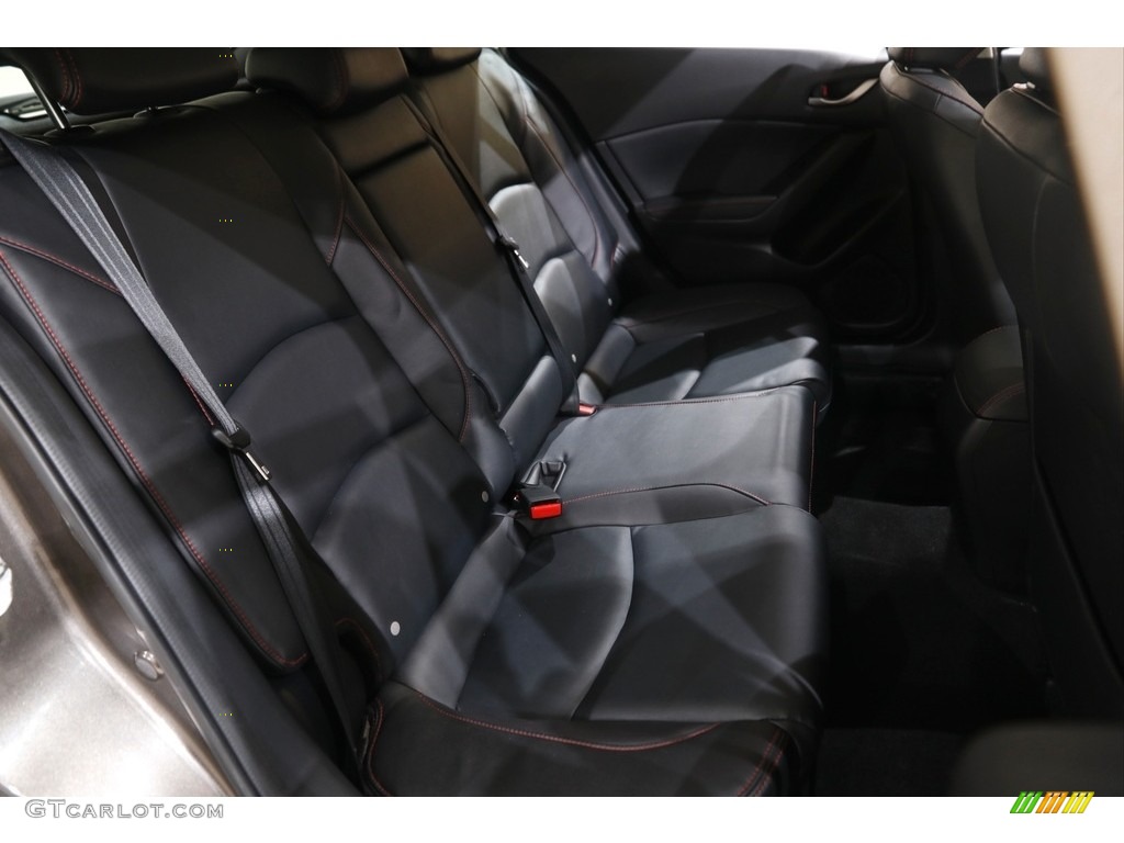 2015 MAZDA3 i Grand Touring 5 Door - Titanium Flash Mica / Black photo #18