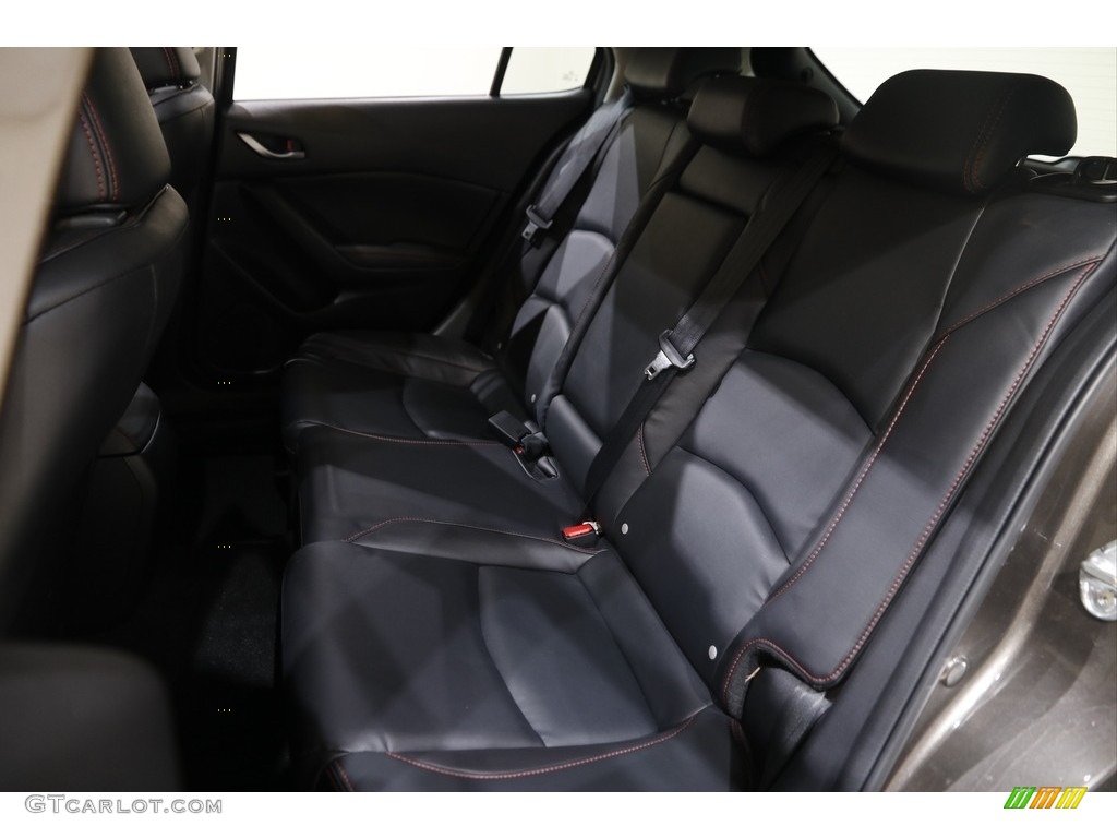 2015 Mazda MAZDA3 i Grand Touring 5 Door Rear Seat Photo #145592700