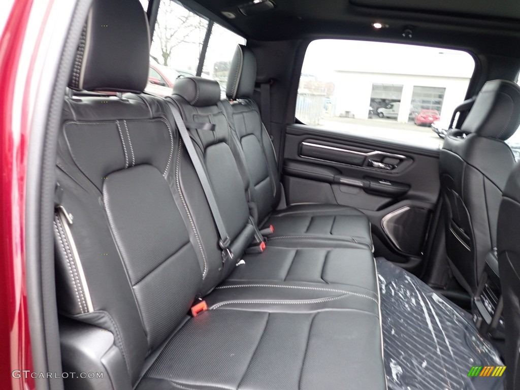 Black Interior 2023 Ram 1500 Limited Crew Cab 4x4 Photo #145593252