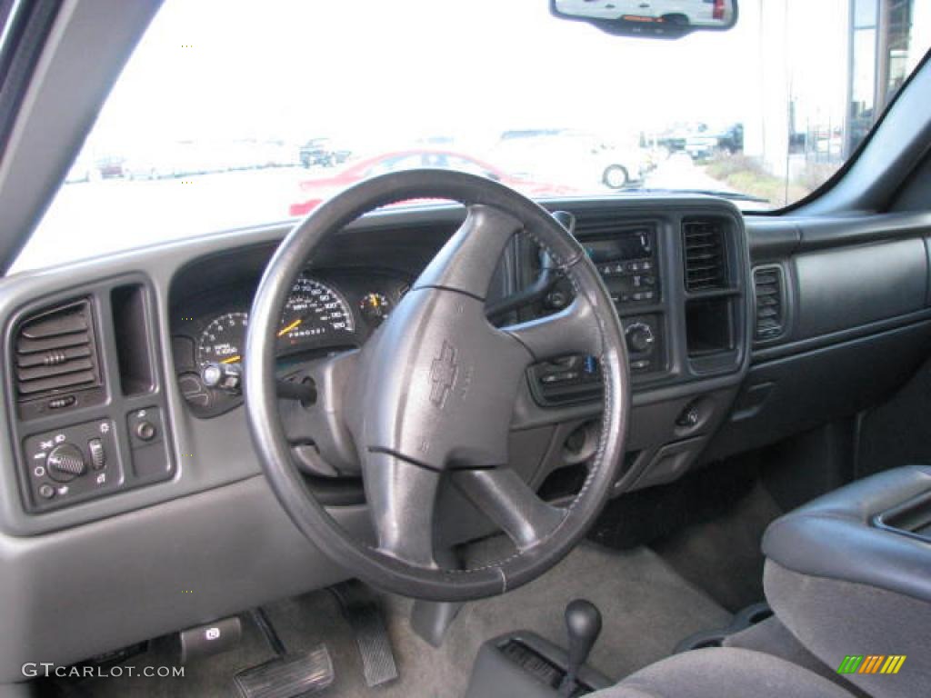 2006 Silverado 1500 LT Extended Cab 4x4 - Graystone Metallic / Medium Gray photo #9