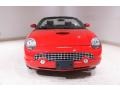 2002 Torch Red Ford Thunderbird Deluxe Roadster  photo #3