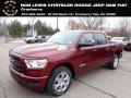 2023 Delmonico Red Pearl Ram 1500 Big Horn Crew Cab 4x4  photo #1