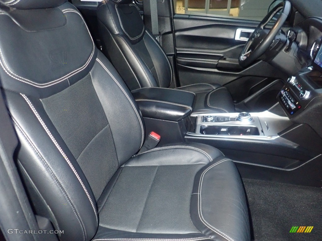 2020 Explorer ST 4WD - Agate Black Metallic / Ebony photo #11