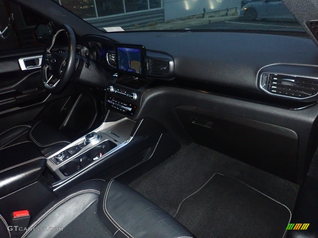 2020 Explorer ST 4WD - Agate Black Metallic / Ebony photo #12