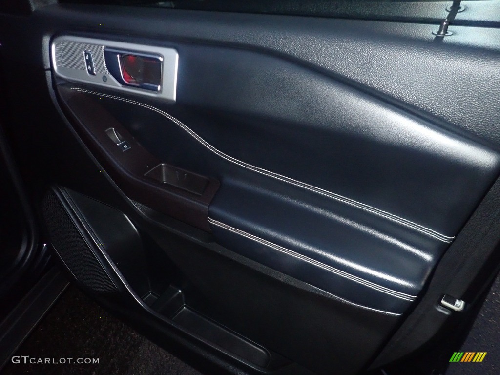 2020 Explorer ST 4WD - Agate Black Metallic / Ebony photo #16