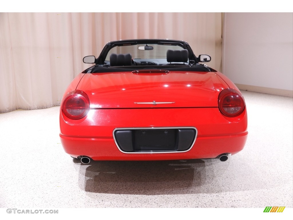 2002 Thunderbird Deluxe Roadster - Torch Red / Torch Red photo #15