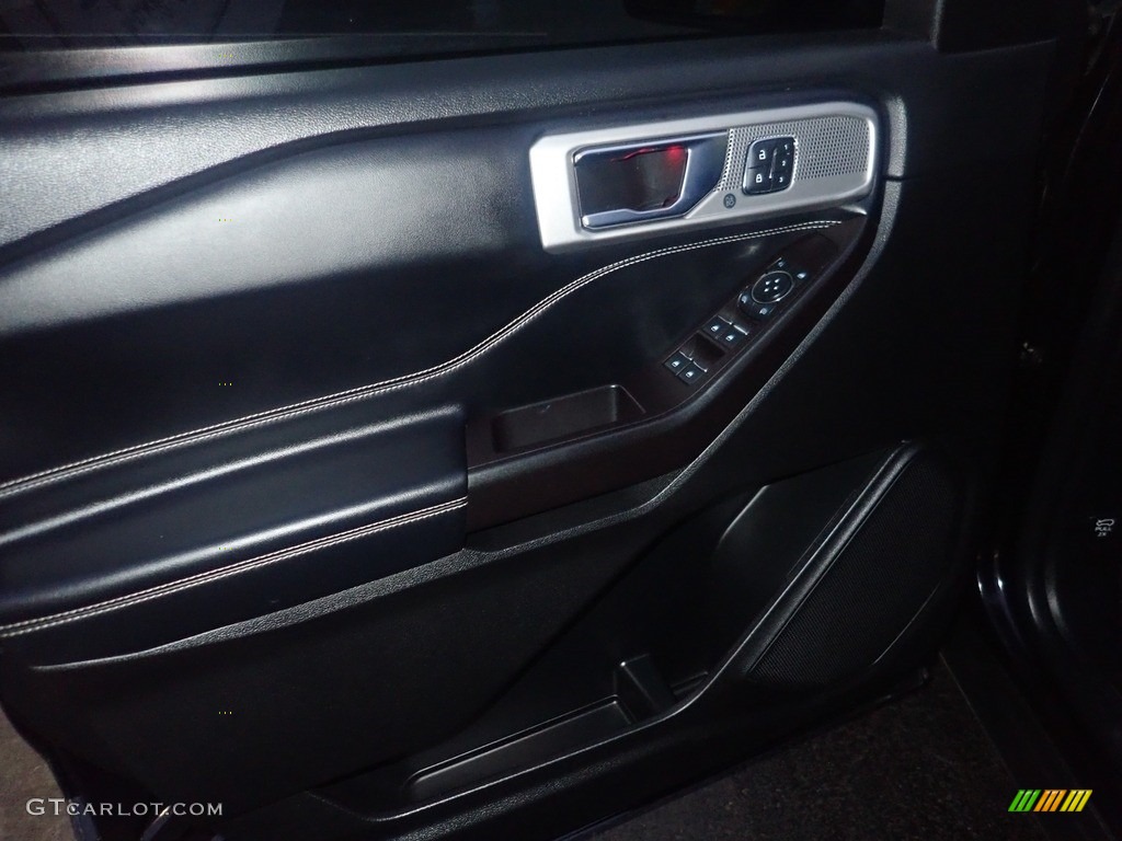 2020 Explorer ST 4WD - Agate Black Metallic / Ebony photo #23