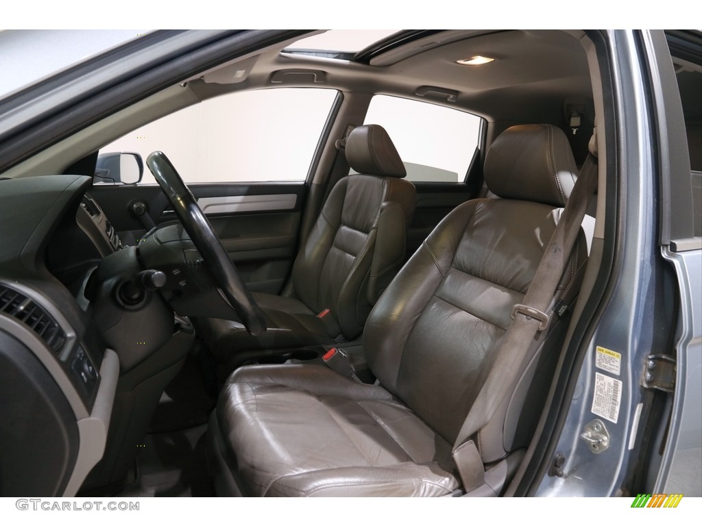 2010 CR-V EX-L AWD - Glacier Blue Metallic / Gray photo #5