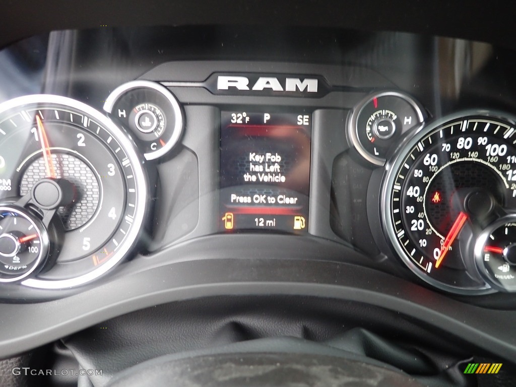 2023 Ram 1500 Big Horn Crew Cab 4x4 Gauges Photo #145594380