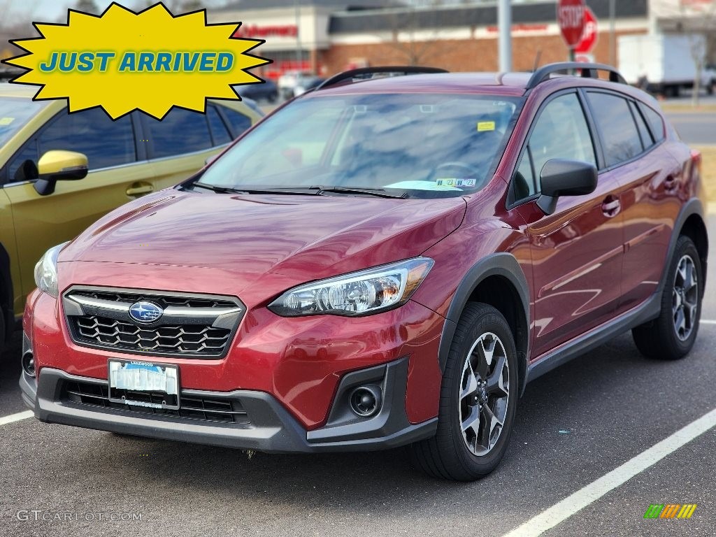 2019 Crosstrek 2.0i - Venetian Red Pearl / Black photo #1