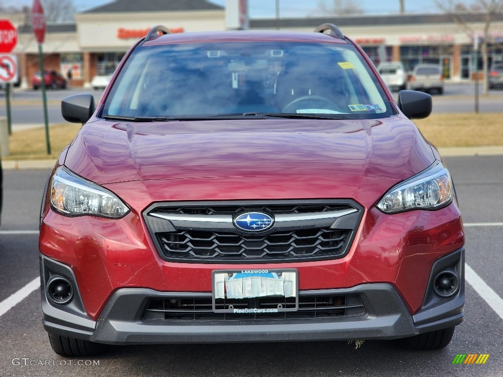 2019 Crosstrek 2.0i - Venetian Red Pearl / Black photo #2