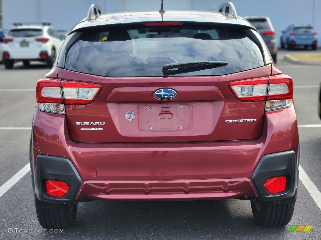 2019 Crosstrek 2.0i - Venetian Red Pearl / Black photo #6