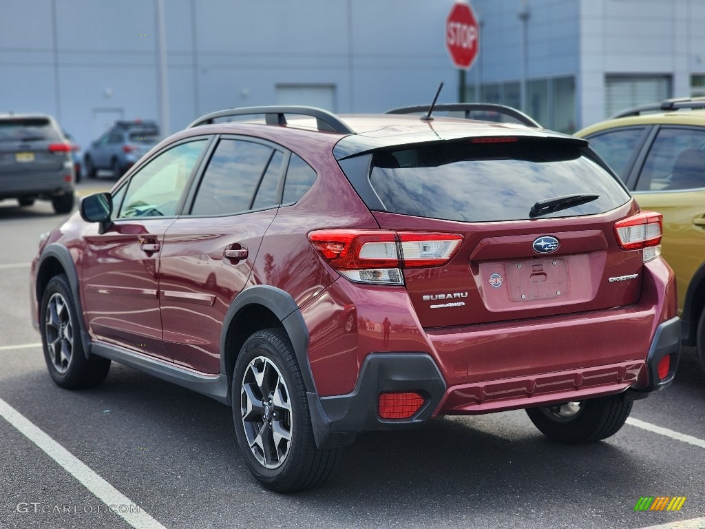 2019 Crosstrek 2.0i - Venetian Red Pearl / Black photo #7