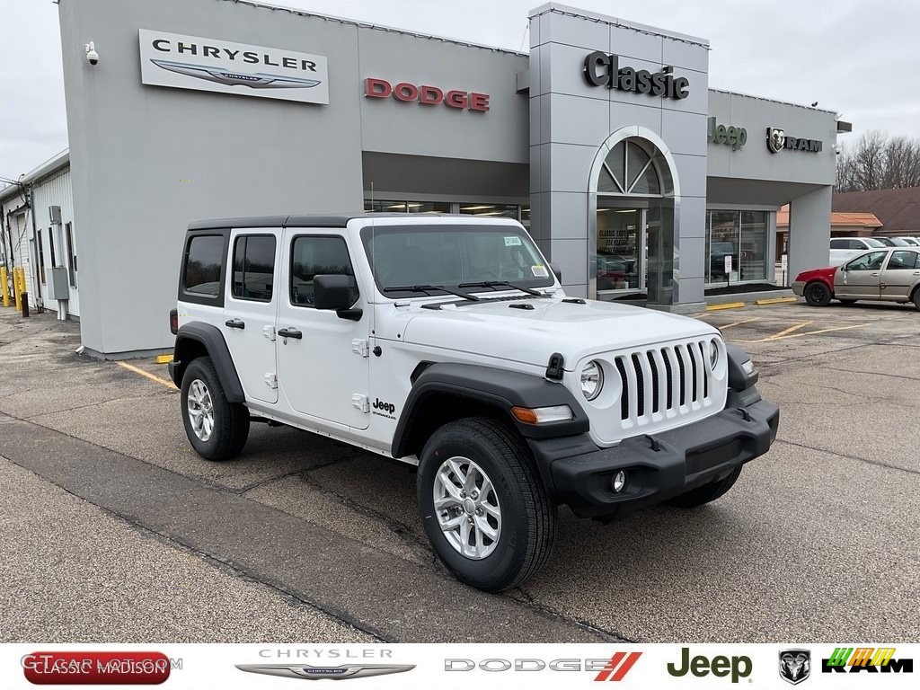 Bright White Jeep Wrangler Unlimited