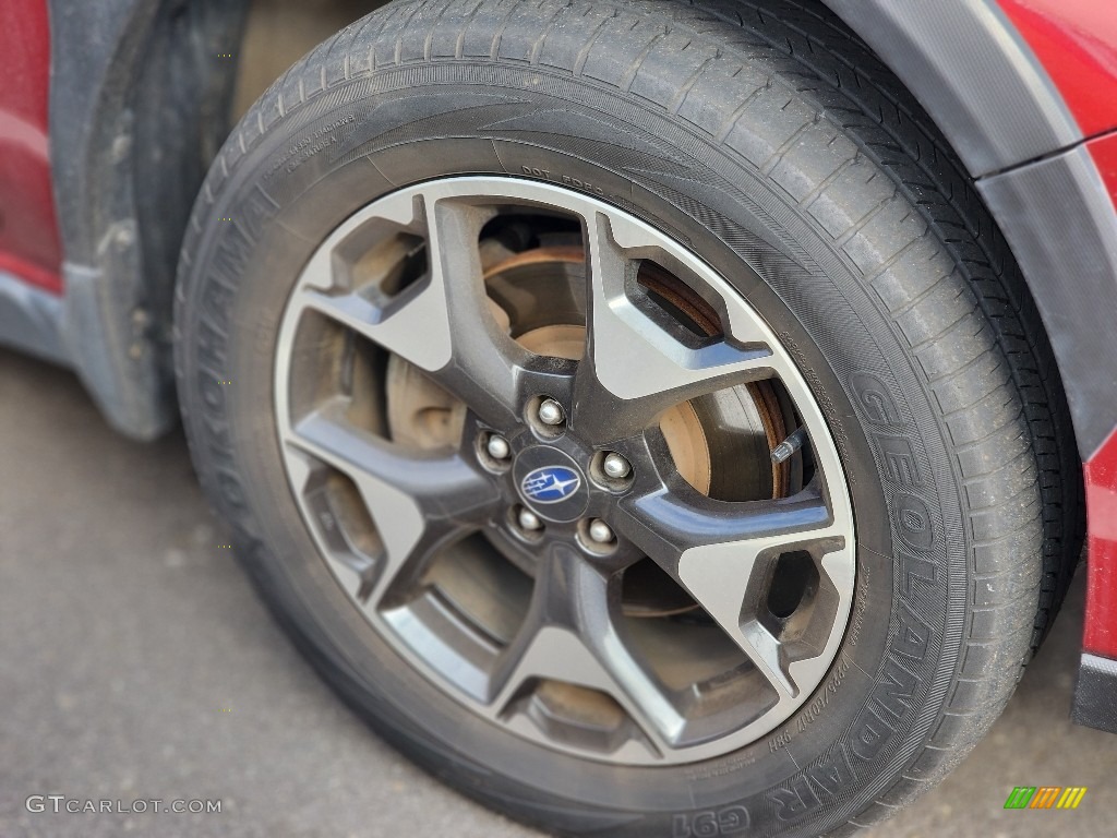 2019 Crosstrek 2.0i - Venetian Red Pearl / Black photo #9