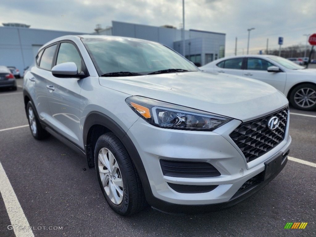 2019 Tucson SE AWD - Molten Silver / Gray photo #2