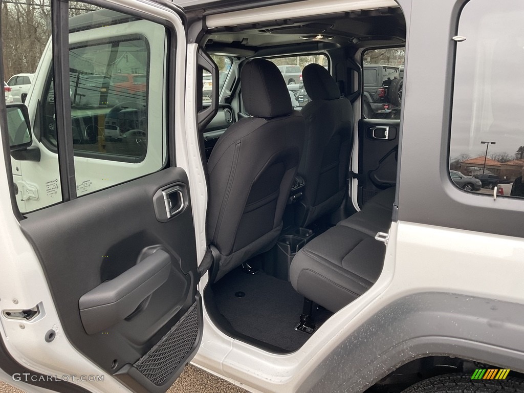 2023 Wrangler Unlimited Sport 4x4 - Bright White / Black photo #8