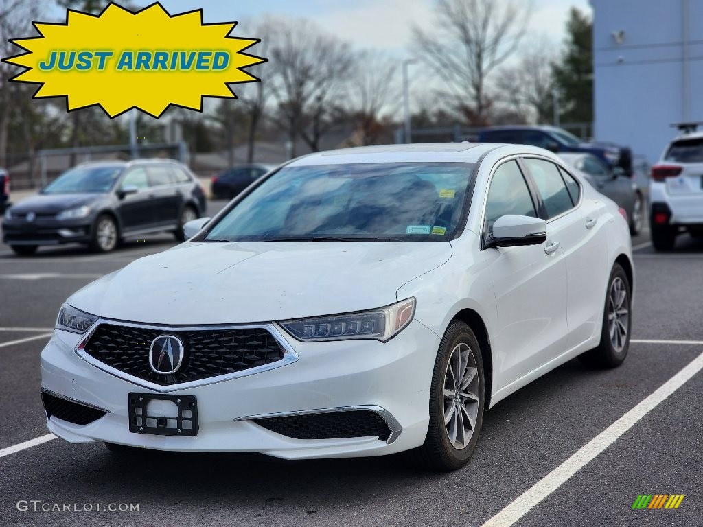 2020 TLX Technology Sedan - Platinum White Pearl / Ebony photo #1