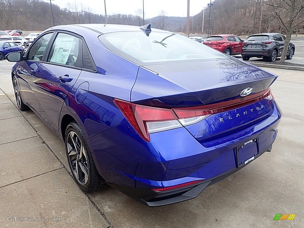 2023 Elantra SEL - Intense Blue / Medium Gray photo #5