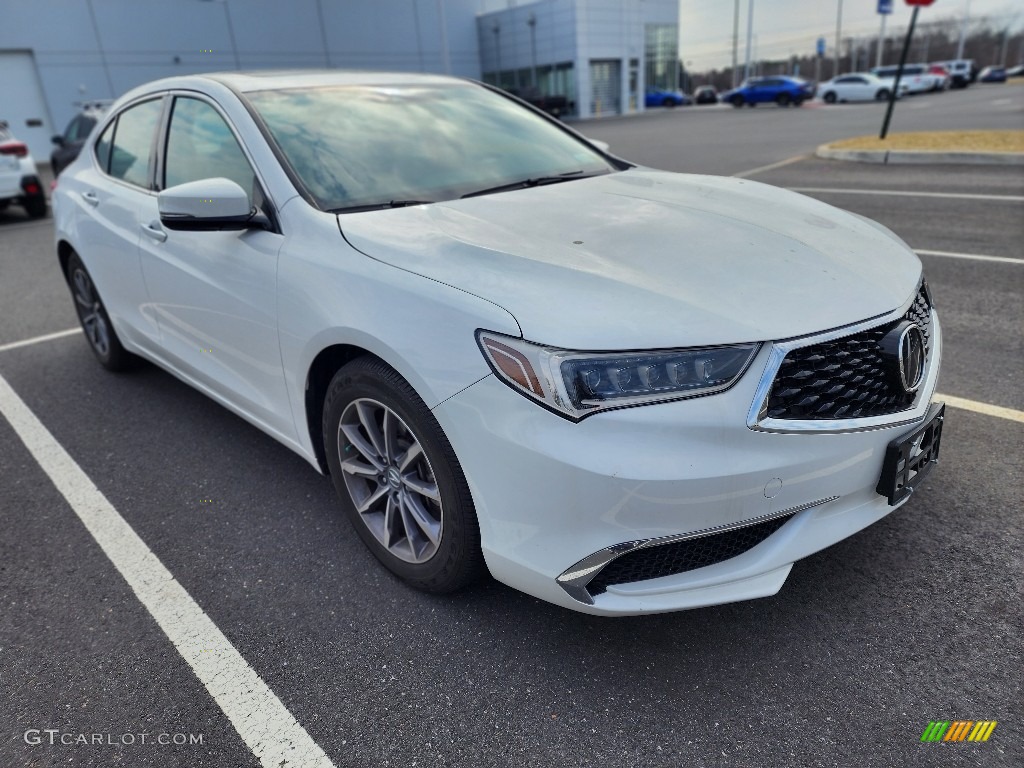 2020 TLX Technology Sedan - Platinum White Pearl / Ebony photo #3