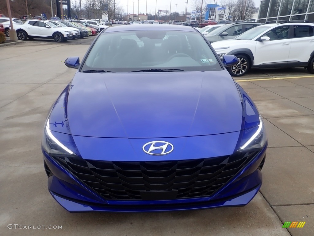 2023 Elantra SEL - Intense Blue / Medium Gray photo #8