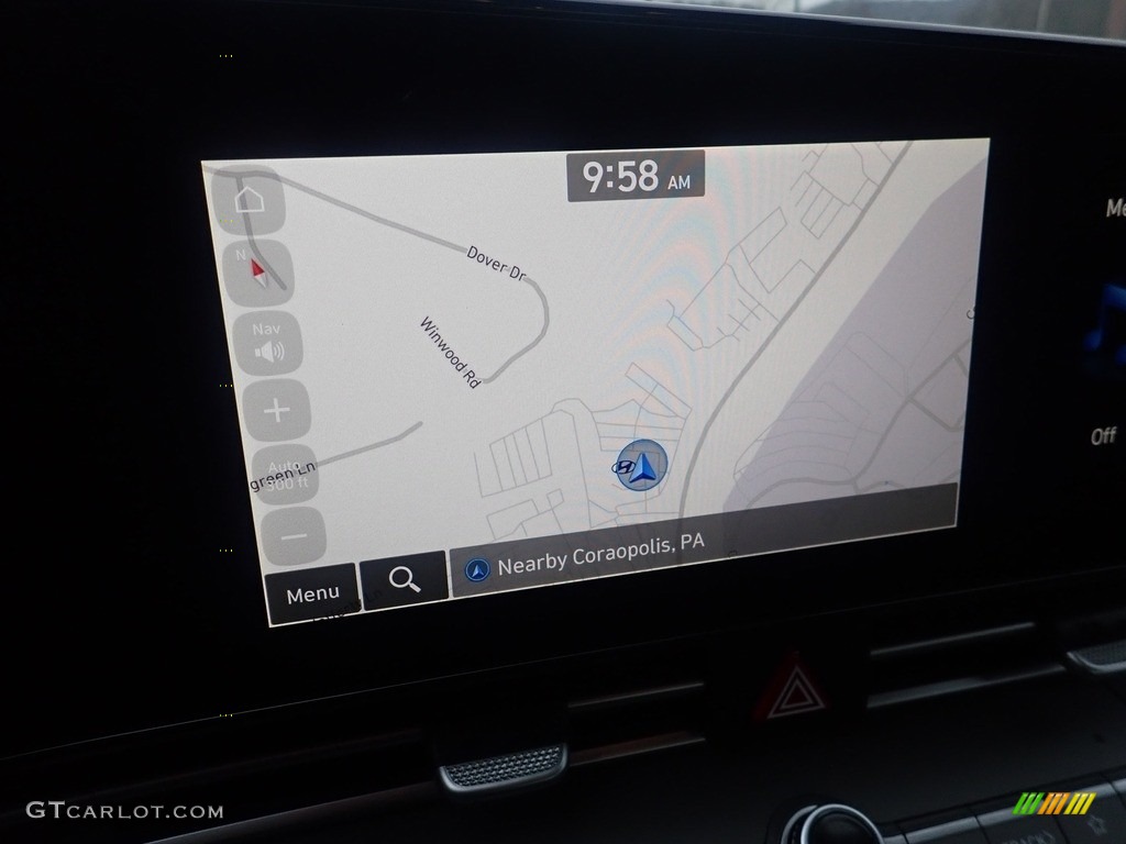 2023 Elantra SEL - Intense Blue / Medium Gray photo #16