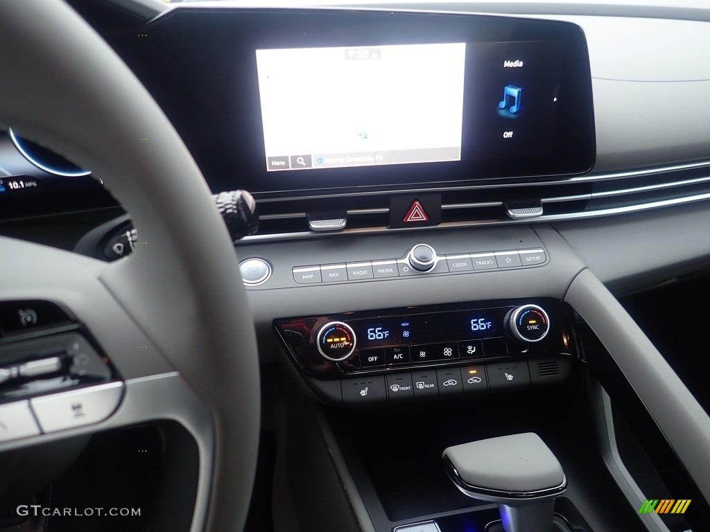 2023 Elantra SEL - Intense Blue / Medium Gray photo #17