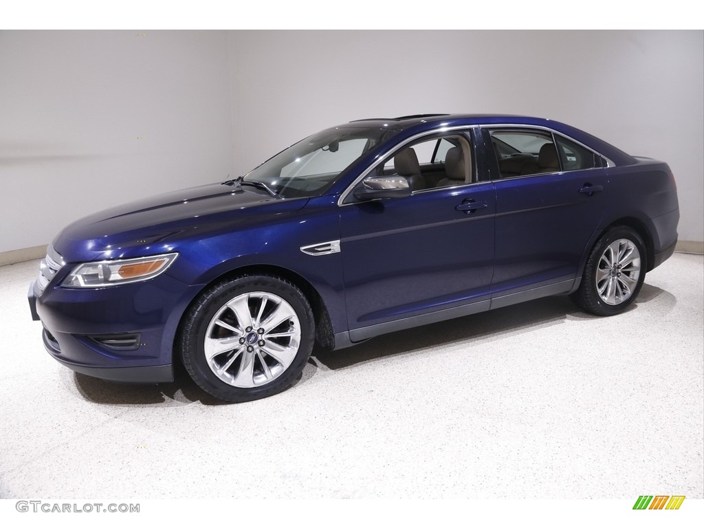 2011 Taurus Limited AWD - Kona Blue / Light Stone photo #3