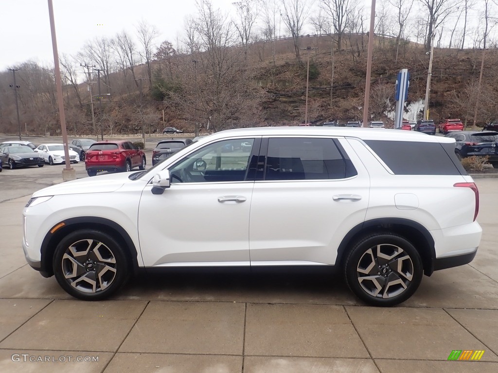 2023 Palisade SEL AWD - Hyper White / Black photo #6