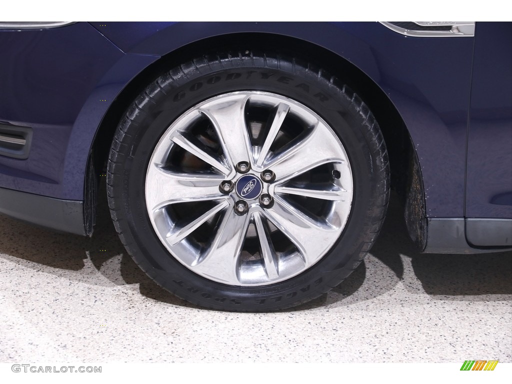 2011 Taurus Limited AWD - Kona Blue / Light Stone photo #23