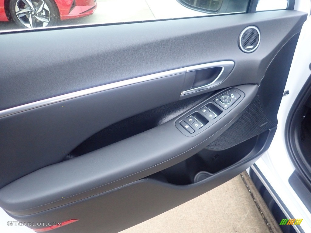 2023 Hyundai Sonata SEL Hybrid Black Door Panel Photo #145595505