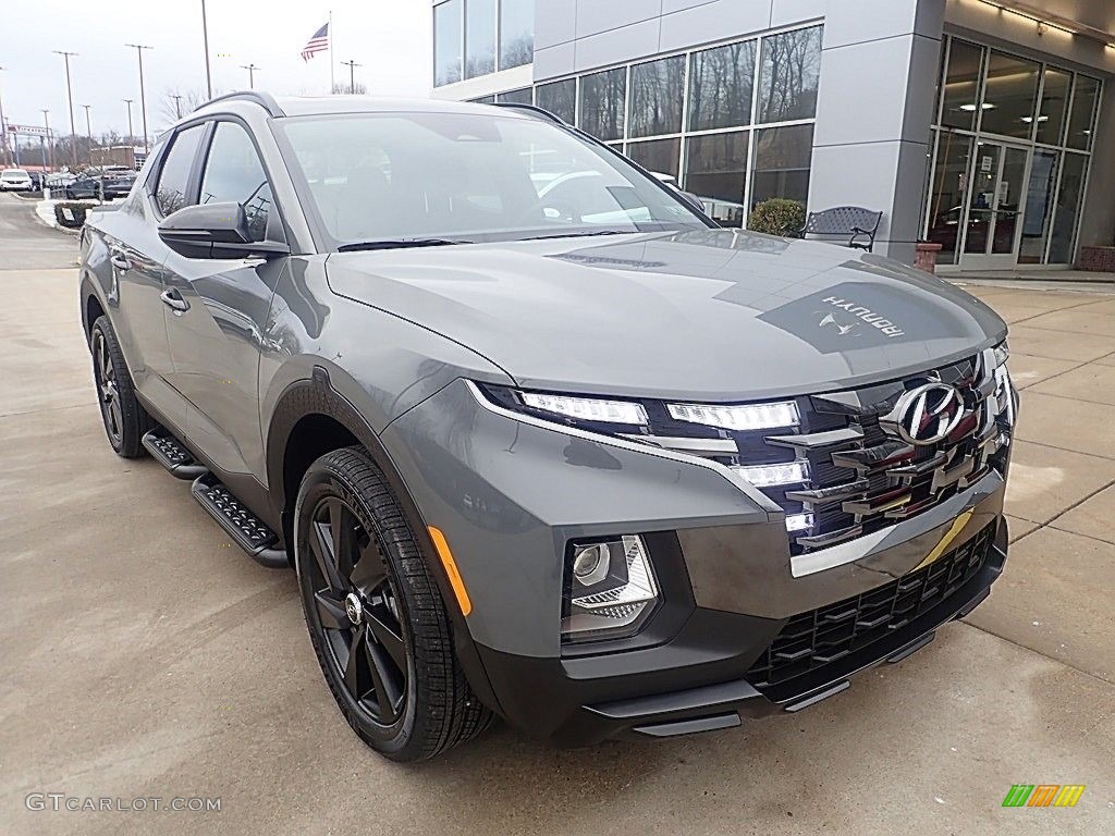 Hampton Gray 2023 Hyundai Santa Cruz Night Edition AWD Exterior Photo #145595586
