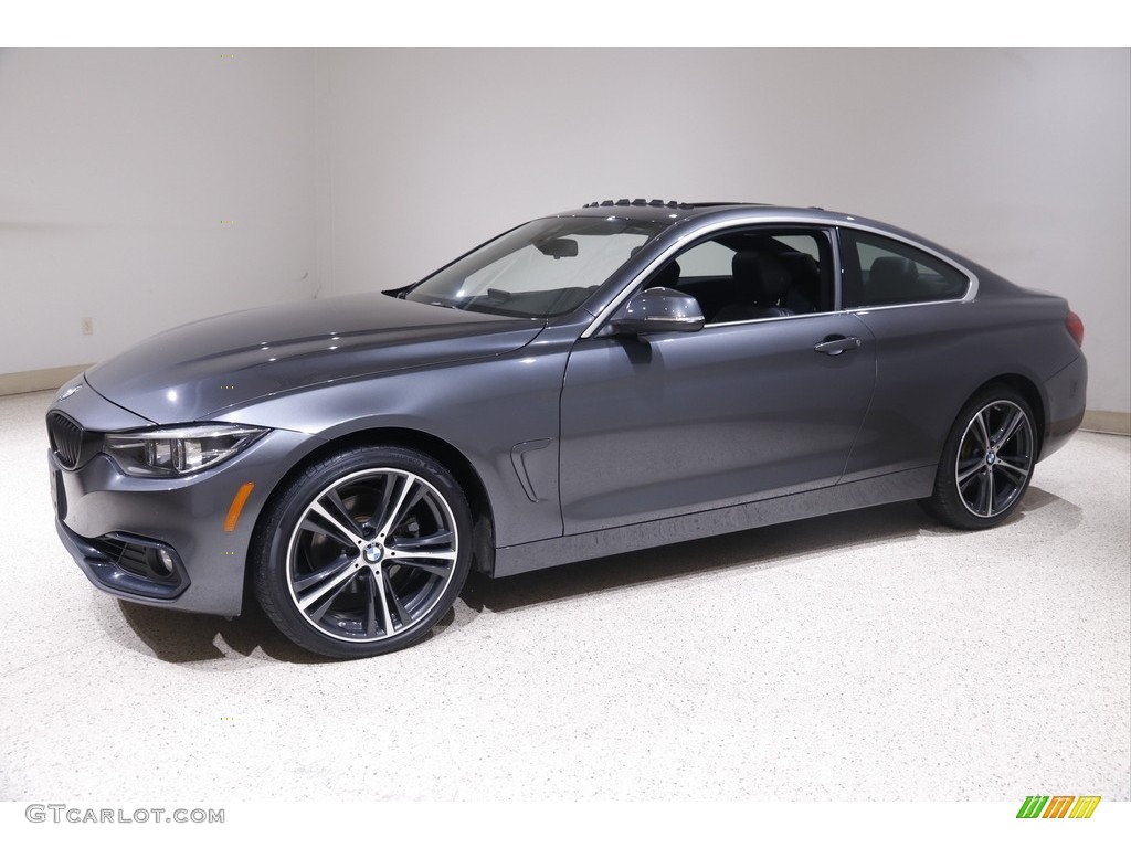 2020 4 Series 430i xDrive Coupe - Mineral Grey Metallic / Black photo #3