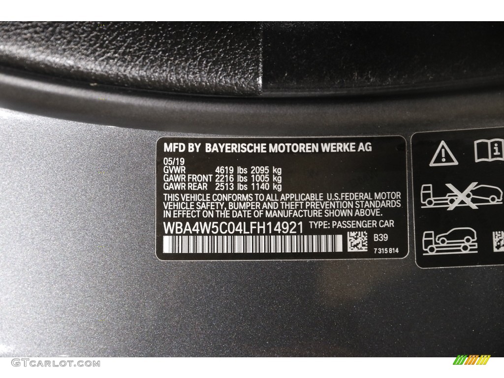 2020 4 Series 430i xDrive Coupe - Mineral Grey Metallic / Black photo #25