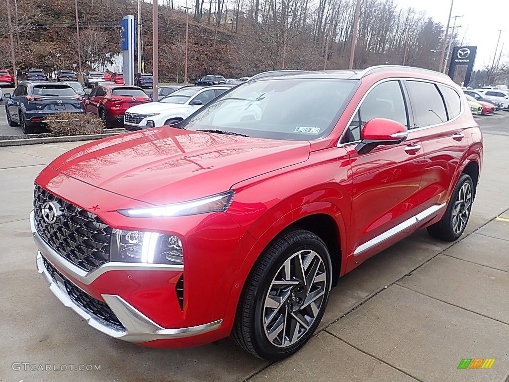 Calypso Red 2023 Hyundai Santa Fe Calligraphy AWD Exterior Photo #145595811
