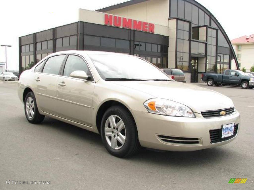 2008 Impala LS - Gold Mist Metallic / Gray photo #3
