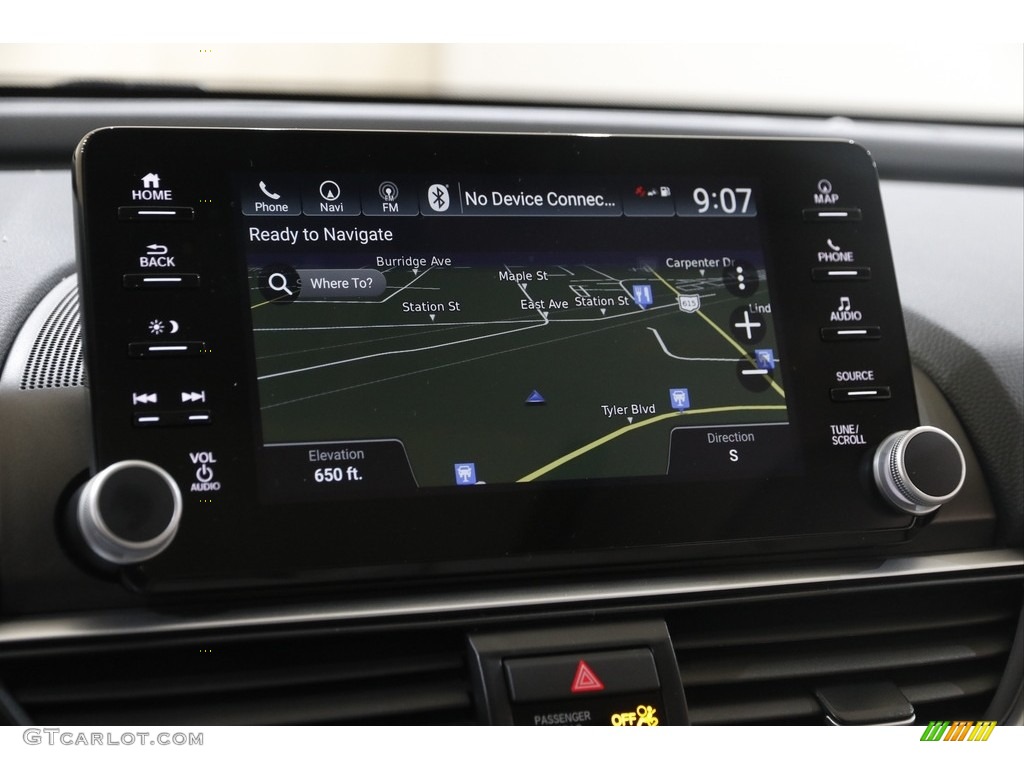 2022 Honda Accord Touring Hybrid Navigation Photos