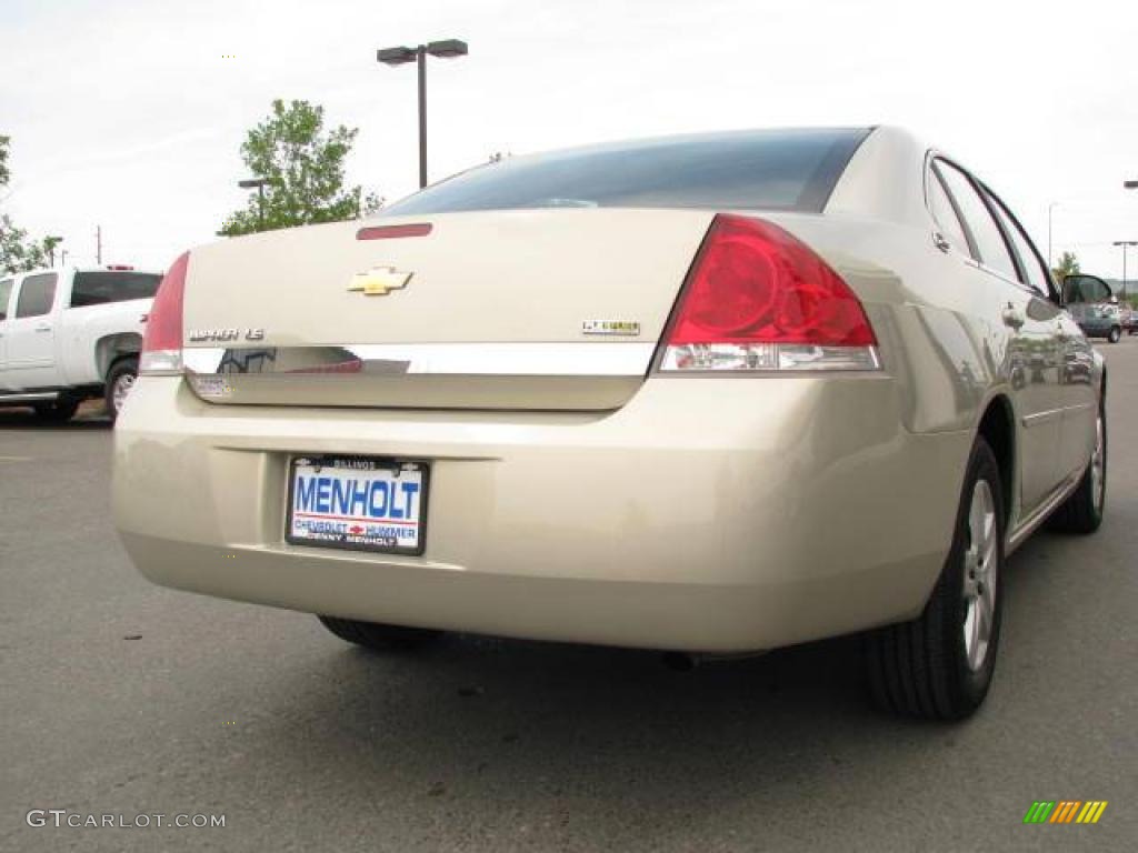 2008 Impala LS - Gold Mist Metallic / Gray photo #5