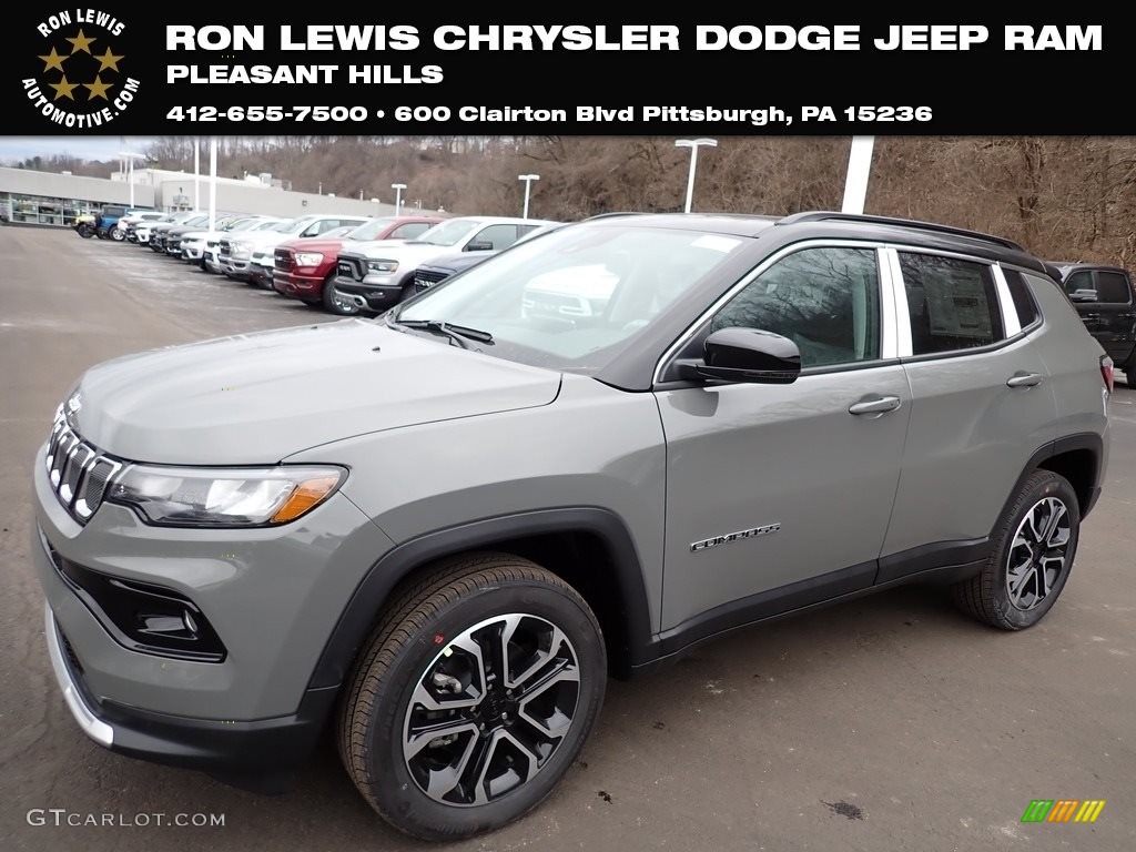 2022 Compass Limited 4x4 - Sting Gray / Black photo #1
