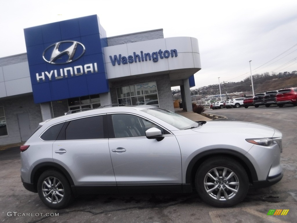 2019 CX-9 Touring AWD - Sonic Silver Metallic / Black photo #3