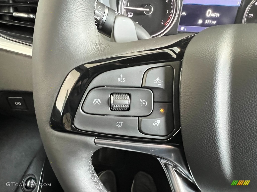 2023 Buick Enclave Essence Dark Galvanized/Ebony Steering Wheel Photo #145596695