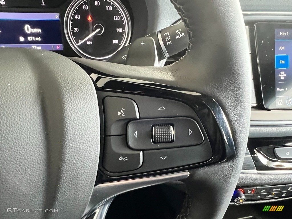 2023 Buick Enclave Essence Dark Galvanized/Ebony Steering Wheel Photo #145596725
