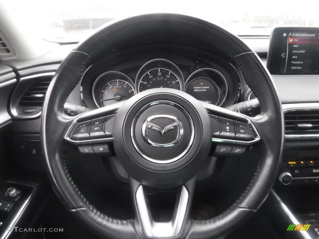 2019 CX-9 Touring AWD - Sonic Silver Metallic / Black photo #32